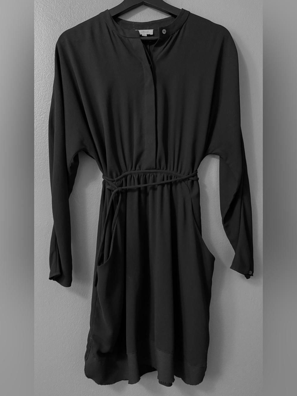 Aritzia Wilfred Button-Up Long Sleeve Dress